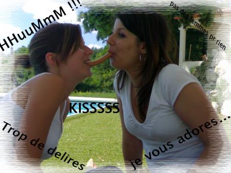 ('--> D&eacute;borah et Morgane <--')